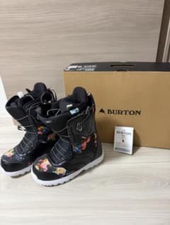 BURTON Mint 花柄スノーボードブーツ レディース ブラック/フラワー BURTON MINT スノーボードブーツ レディース - メルカリ