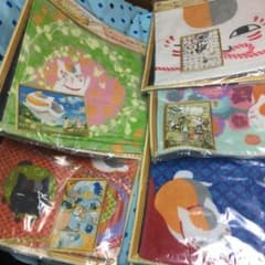 [냥코 선생님] 핸드 타월 & 포스카 5점