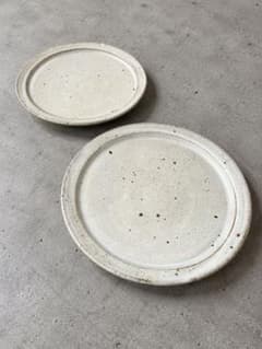 和皿 2枚セット 陶器 プレート 取り皿 和食器のサムネイル