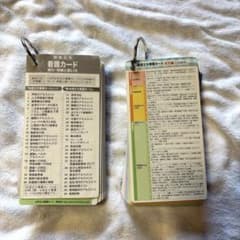 お役立ち看護カード　セット売り　症状編のサムネイル