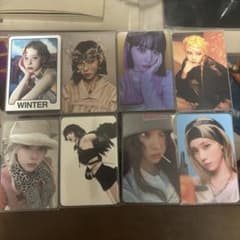 aespa WINTER トレカ 8枚セット - メルカリ