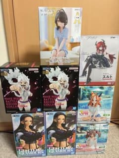 アニメキャラクター 美少女 フィギュア まとめ売り 8個セット - メルカリ