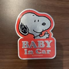 ベイビーインカー　マグネット　スヌーピーのサムネイル