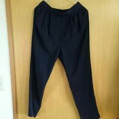 テーパードパンツ ネイビーのサムネイル