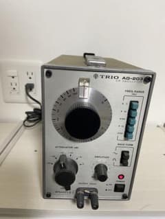 TRIO AG-203 CRオシレーター TRIO AG-203 CRオシレーター 通電確認済み 間も無く消します - メルカリ