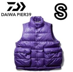 DAIWA PIER39 ダウンベスト S 紫 パープル - メルカリ