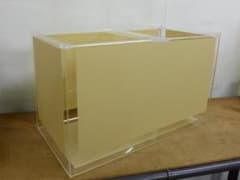 新品 アクリル水槽 60X30X36cm(帯なし) 透明