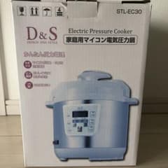 D&S 電気圧力鍋 STL-EC30R Amazon.co.jp: D&S STL-EC30R Electric Pressure Cooker, Easy to Cook
