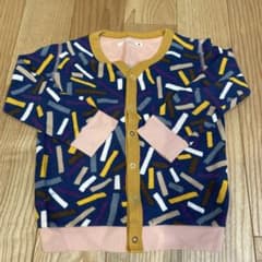 ミナペルホネン　キッズカーディガン100cmのサムネイル