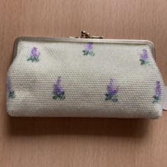 新品　昭和レトロ　ビーズポーチのサムネイル