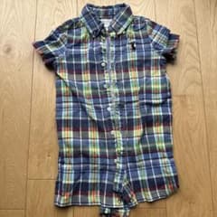 Ralph Lauren ベビー ロンパース チェック柄のサムネイル