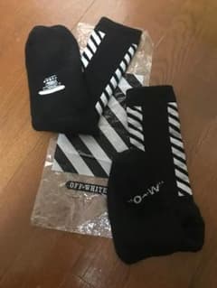 off-white sox 靴下オフホワイトのサムネイル