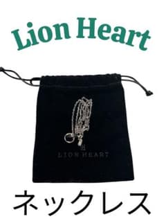 Lion Heart ロゴ　ダブルリングネックレスのサムネイル