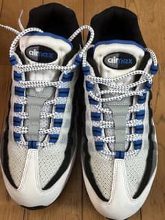 Nike Air Max 95 ホワイト/グレー/ブルーのサムネイル