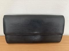 LOUIS VUITTON エピ 長財布 ブラック - メルカリ