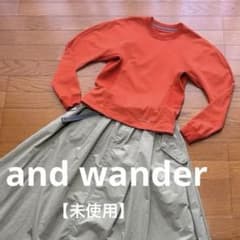 and wander未使用品 トップス