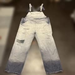 ボロの美学ユーロモールスキン鬼フェードオーバーオール - メルカリ