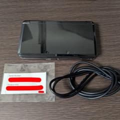 プロダクトキー付属】偽トロキャプチャ内蔵 3DS本体 ブラック 配信