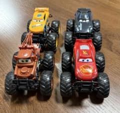 最安】モンスタートラック カーズ マックイーン メーター 海外 4台