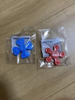 ミニカラフルスピナー　カラフルスピナー　ブルー　レッドのサムネイル
