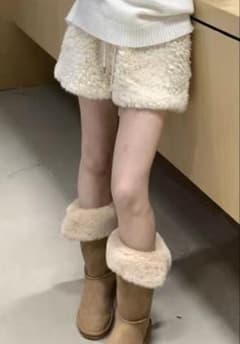 ハイウエストボアショートパンツのサムネイル