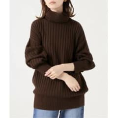 IENA chere CODE BIGタートルネックプルオーバー ニット - メルカリ