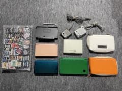 Nintendo DS 本体3台＋ゲームソフト122個セット　おまけ付きのサムネイル