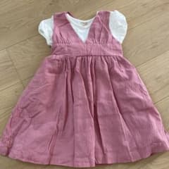 プティマイン  ワンピース　110 リボン付のサムネイル