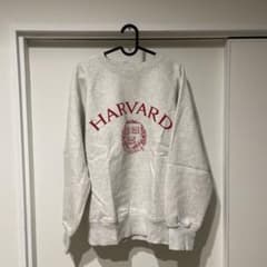 GU HARVARD プリントスウェット グレー Lのサムネイル