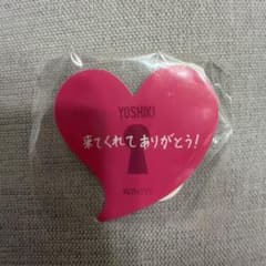 KO1KEYZ YOSHIKI ハート型ステッカーのサムネイル