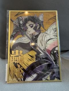 鬼滅の刃 C105 幕間画 webくじ B賞 デザインアクリル色紙 胡蝶しのぶ 鬼滅の刃c105幕間画くじ蟲柱 胡蝶しのぶ アクリル色紙アクスタ缶