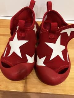 CONVERSE キッズ サンダル レッド 15cmのサムネイル