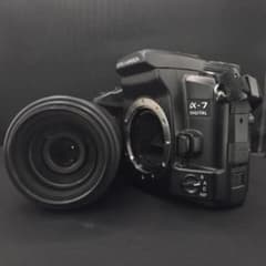 미놀타 α-7 DIGITAL 55-200mm 렌즈 부착 디지털 일안 리플렉스
