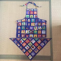 手作りエプロン&三角巾(1歳～3歳)のサムネイル