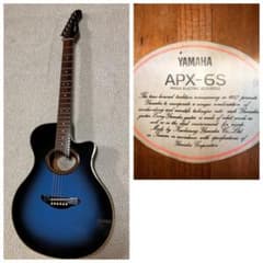 YAMAHA APX-6S エレアコ - メルカリ