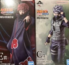 未開封 一番くじ NARUTO C賞カカシ E賞サソリ フィギュア 2個セット 