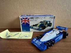 トミカ 外車シリーズ F32 1/52 タイレル P34 フォード シール付き