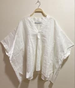 journalstandardluxe 40リネンワッシャーVスキッパーシャツ - メルカリ