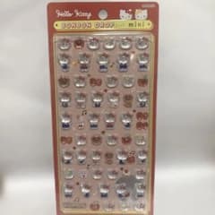 ハローキティ　ボンボンドロップシールミニのサムネイル