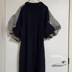サカイ sacai ナイロンツイル＆ジャージードレス - メルカリ