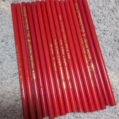 赤色の色鉛筆 16本セットのサムネイル