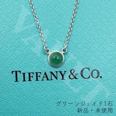 TIFFANY&Co. 新品 希少 グリーンジェイド バイザヤード Ag925 TIFFANY&Co. 新品 希少 グリーンジェイド バイザヤード Ag925 - メルカリ