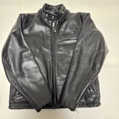 【90s-00s USA製】Schott 641 シングルライダース 38のサムネイル