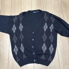 Van Heusen アーガイル柄 カーディガン XLのサムネイル