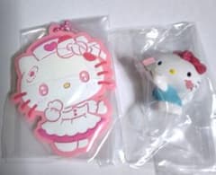 7日まで値下げ✩ハローキティラバーマスコット/ペイントフィギュア