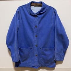 l.l.bean デニム カバーオール ショールカラー usnavy ヘチマ - メルカリ