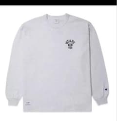 WTAPS Champion ACADEMY 長袖Tシャツ グレー M - メルカリ