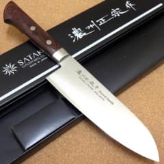 関の刃物 三徳包丁 170mm 濃州正宗作 割込 ステンレス鋼 両刃 万能