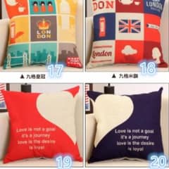 ★クッションカバー★美しいデザイン★多色(45cm×45cm)のサムネイル