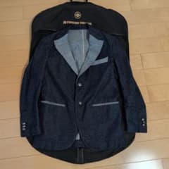 EVISU TAILOR デニムジャケット テーラード サイズ 46 EVISU TAILOR デニムジャケット テーラード サイズ 46 - メルカリ